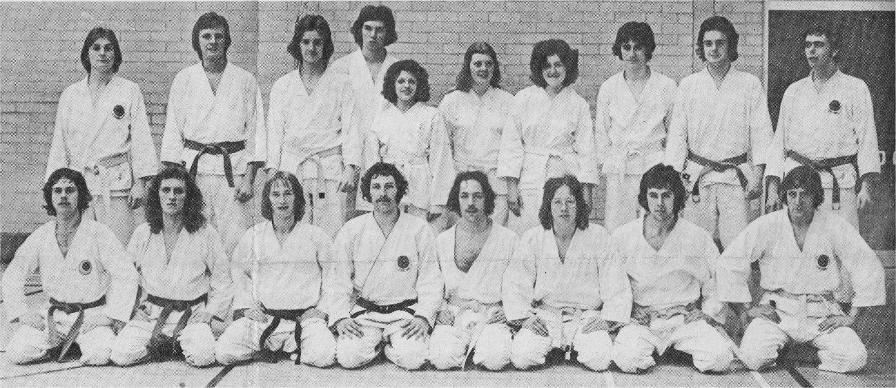 Harlow Karate Club 1975