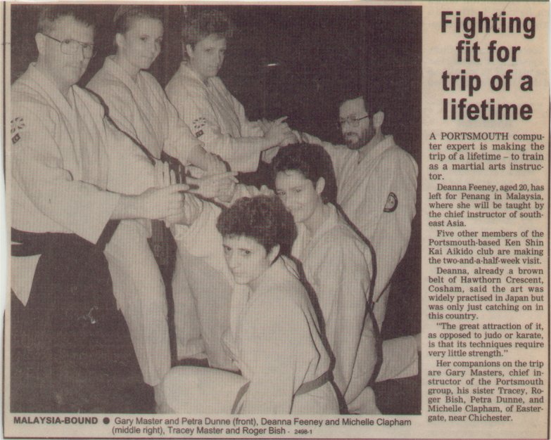 Fighting Fit for Trip of a Lifetime - 1992