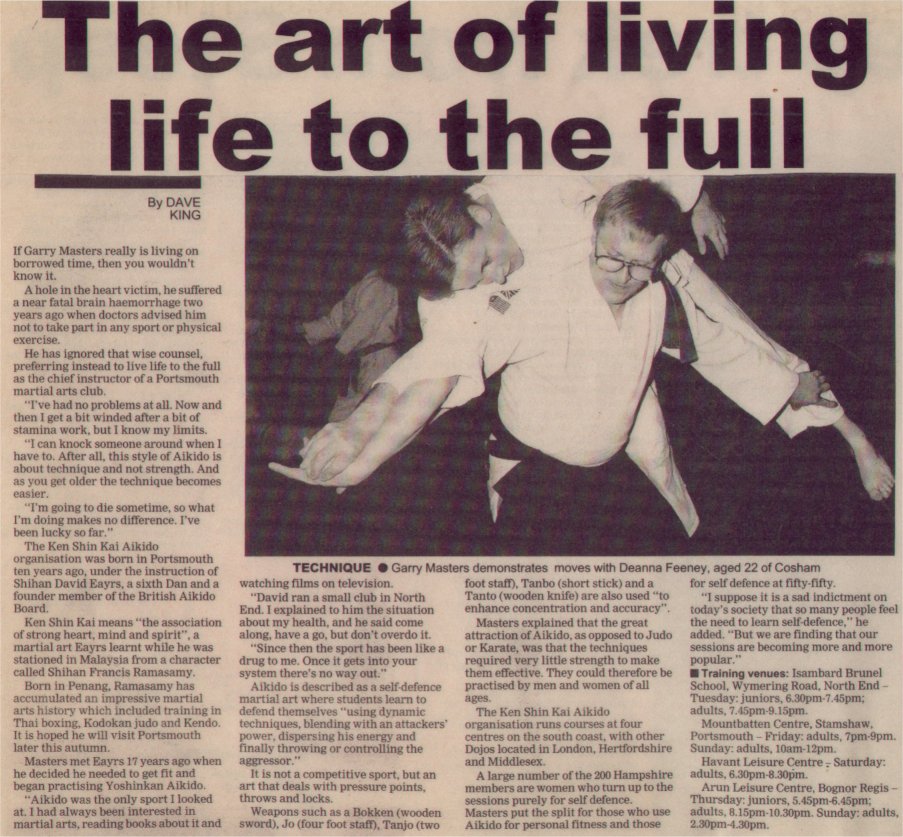 The Art of Living Life to the Full - 1983