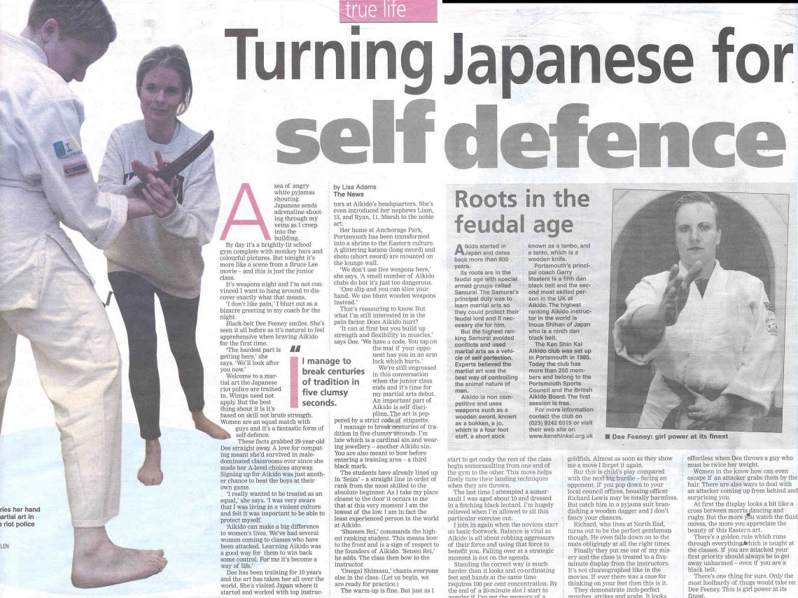 Turning Japanese for Self-Defence - 2000